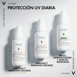 VICHY Capital Soleil UV Clear Anti-Makel-Fluid SPF50 DUPLO 2x40ml