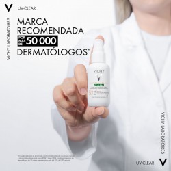 VICHY Capital Soleil UV Clear Fluido Anti-imperfezioni SPF50 DUPLO 2x40ml