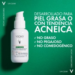 VICHY Capital Soleil UV Clear Anti-Makel-Fluid SPF50 DUPLO 2x40ml