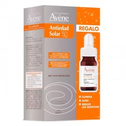 Avène Crema Solare Antietà SPF50 50ml + Siero Vitaminico REGALO