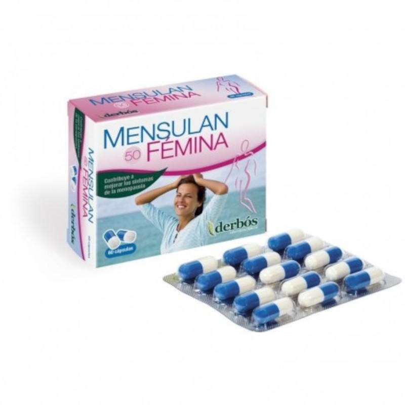 Derbos Mensulan 50 Female 60 Capsules Derbos Mensulan 50 Female 60 Capsules
