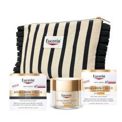 EUCERIN Hyaluron-Filler +Crème de Jour Élasticité SPF30 (50 ml) + Crème de Nuit 50 ml + SAC CADEAU