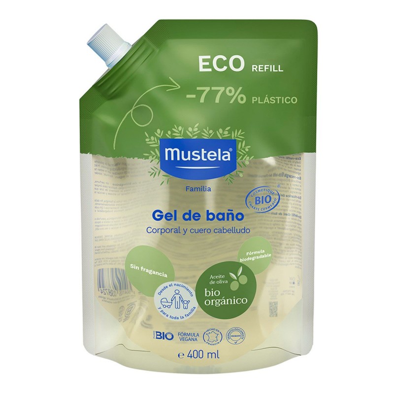 MUSTELA BIO Gel-Shampoo Nachfüllpackung 400ml