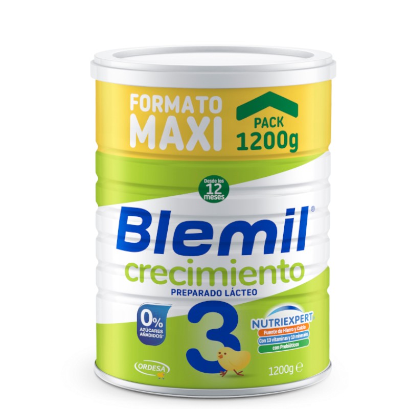 Fórmula de crescimento lácteo BLEMIL Plus 3 1200g