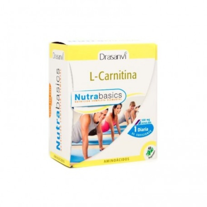 Drasanvi L-Carnitina 48 Capsule Nutrabasics Drasanvi L-Carnitina 48 Capsule Nutrabasics