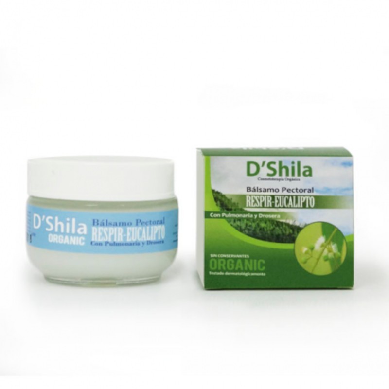 Dshila Bálsamo Peitoral Breathe Eucalip 50 ml