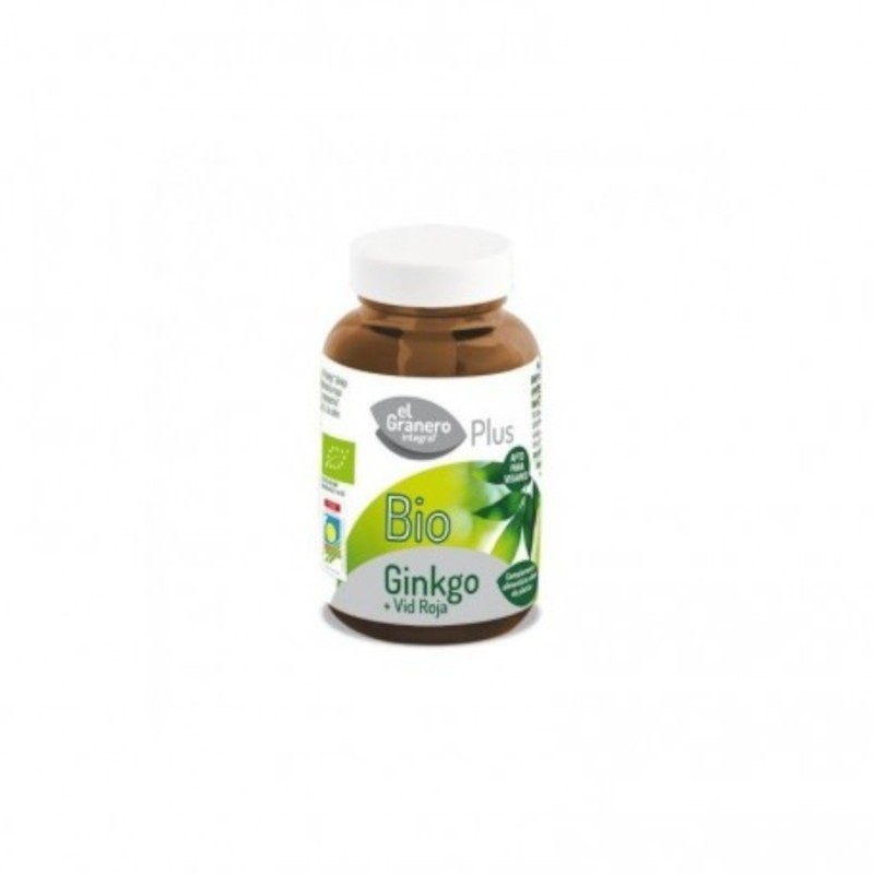 El Granero Integral Ginkgo et Vigne Rouge Bio 90 Gélules El Granero Integral Ginkgo et Vigne Rouge Bio 90 Gélules