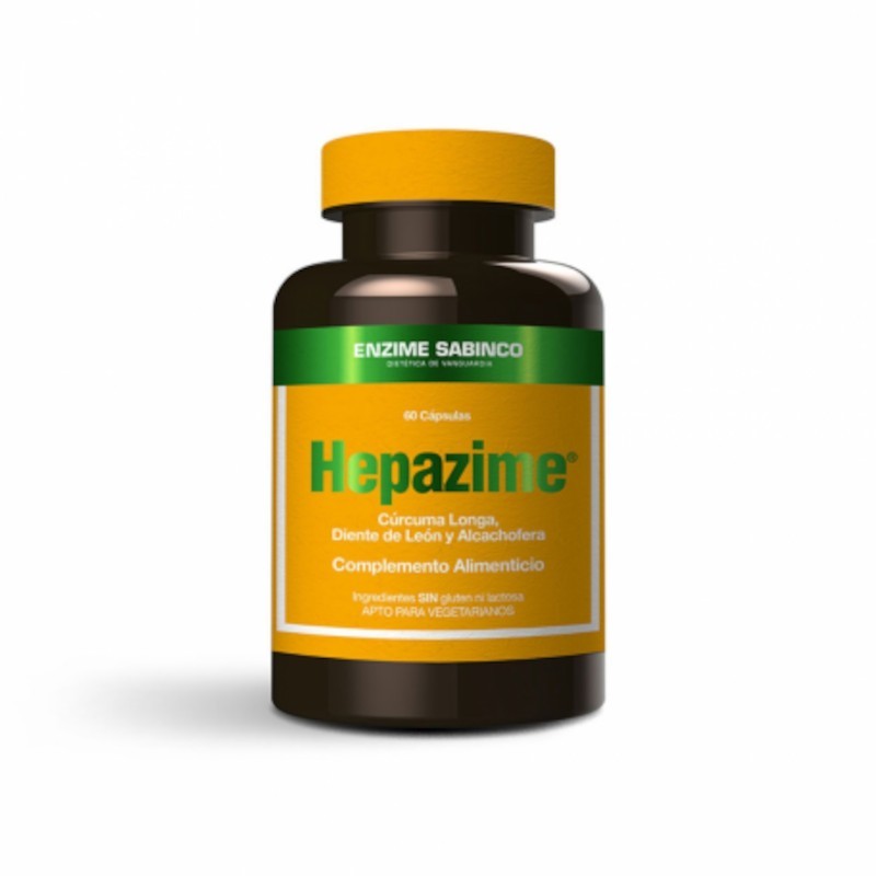 Enzime - Sabinco Hepazime 450 mg 60 Cápsulas