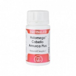 Equisalud Holomega verzögertes Melatonin mit Hopfen und Zitronenmelisse, 50 Kapseln, 550 mg