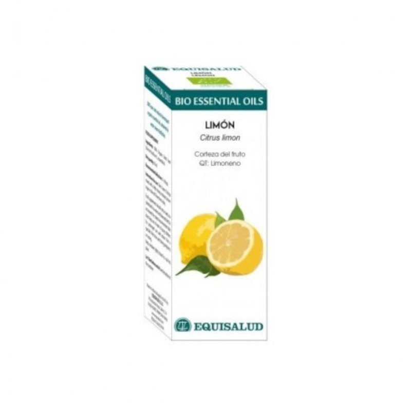 Equisalud Bio Huiles Essentielles Huile Essentielle de Citron 10 ml Equisalud Bio Huiles Essentielles Huile Essentielle de Citron 10 ml