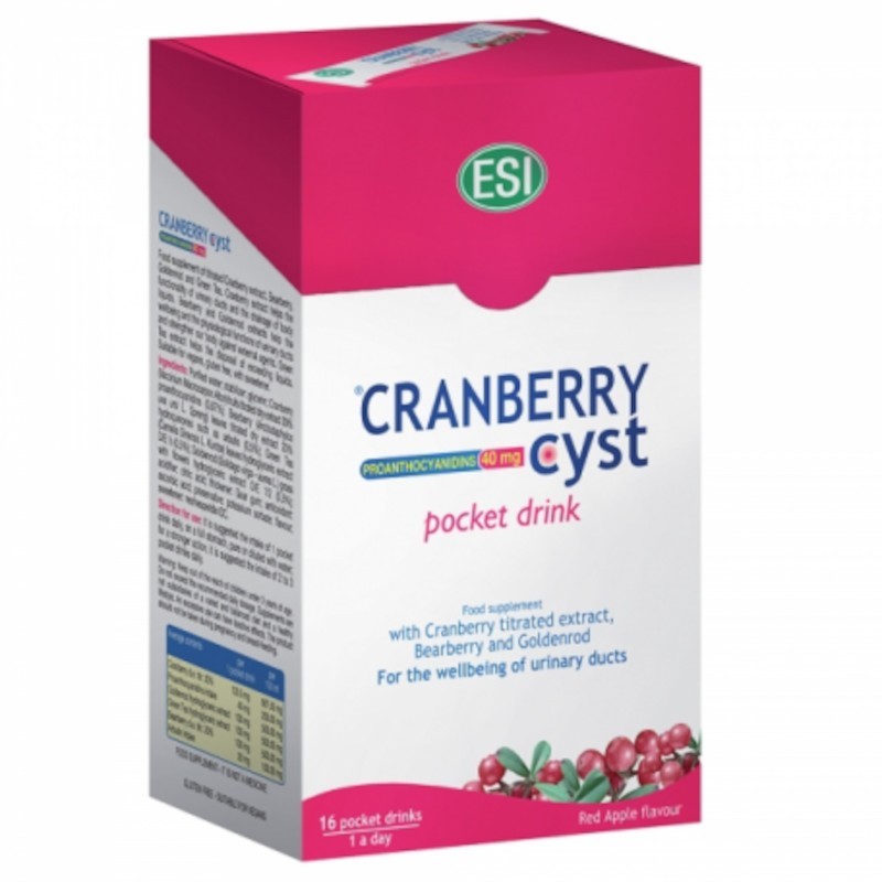 ESI Cranberry Kyst 16 Enveloppes Liquides ESI Cranberry Kyst 16 Enveloppes Liquides