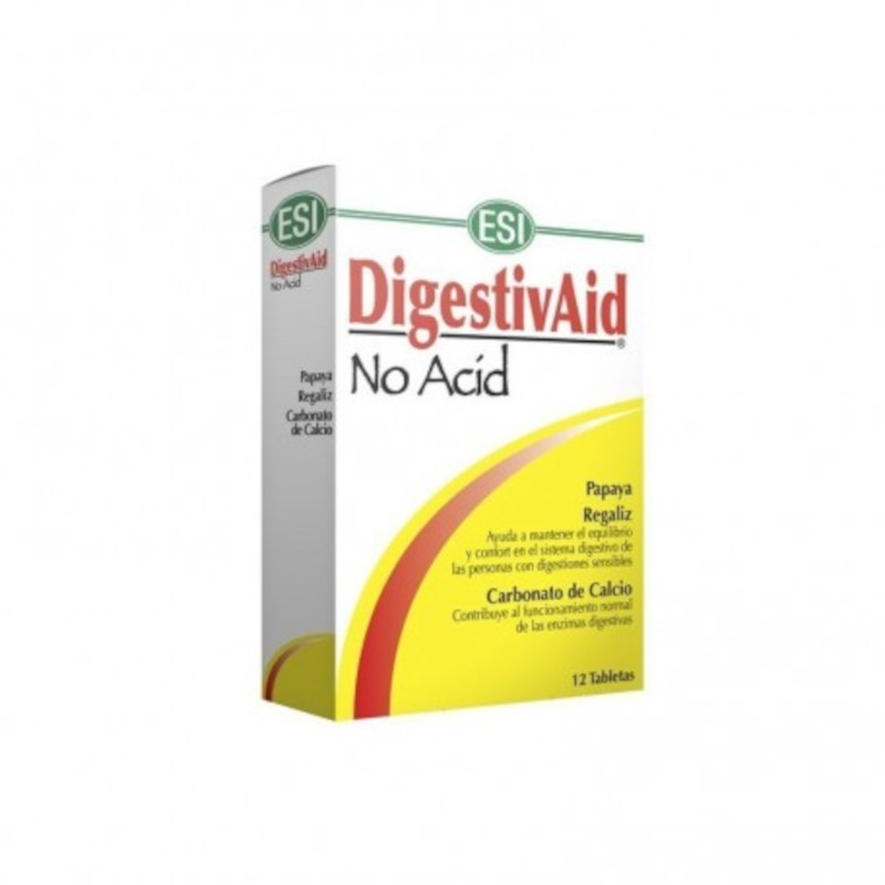 ESI Digestivaid Acid Stop 12 Comprimidos ESI Digestivaid Acid Stop 12 Comprimidos