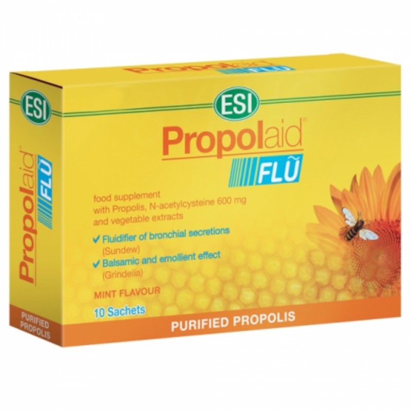 ESI Propolaid Flu 10 bustine 295 mg ESI Propolaid Flu 10 bustine 295 mg
