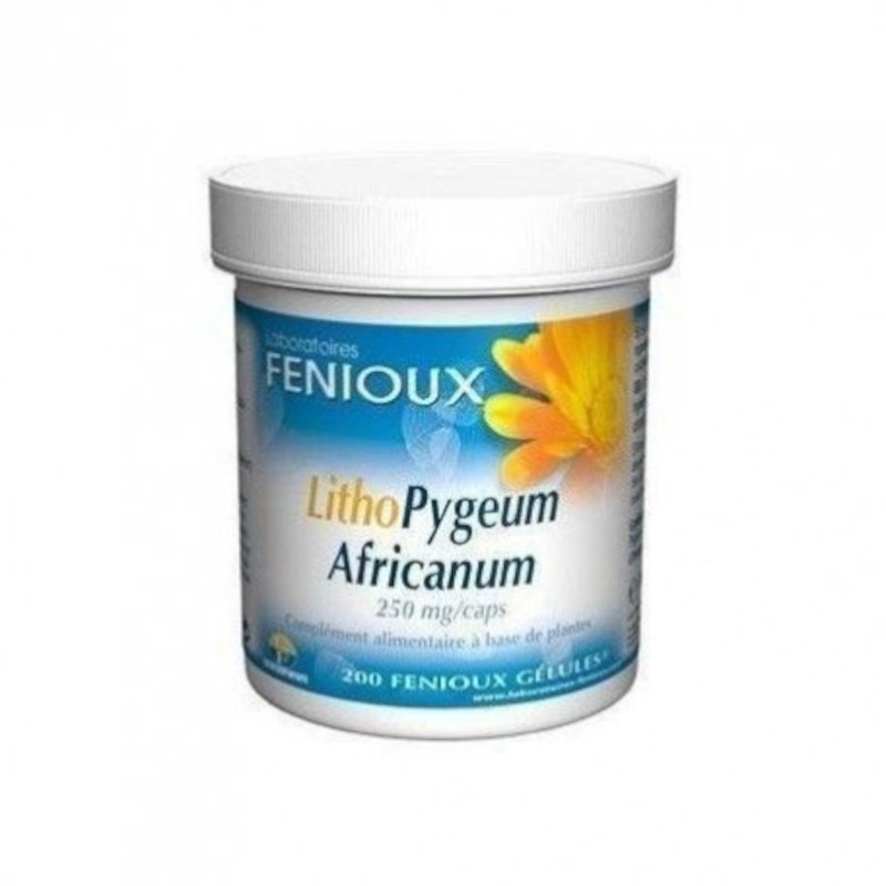Fenioux Litho Pygeum Africanum 250 mg 200 Capsules Fenioux Litho Pygeum Africanum 250 mg 200 Capsules