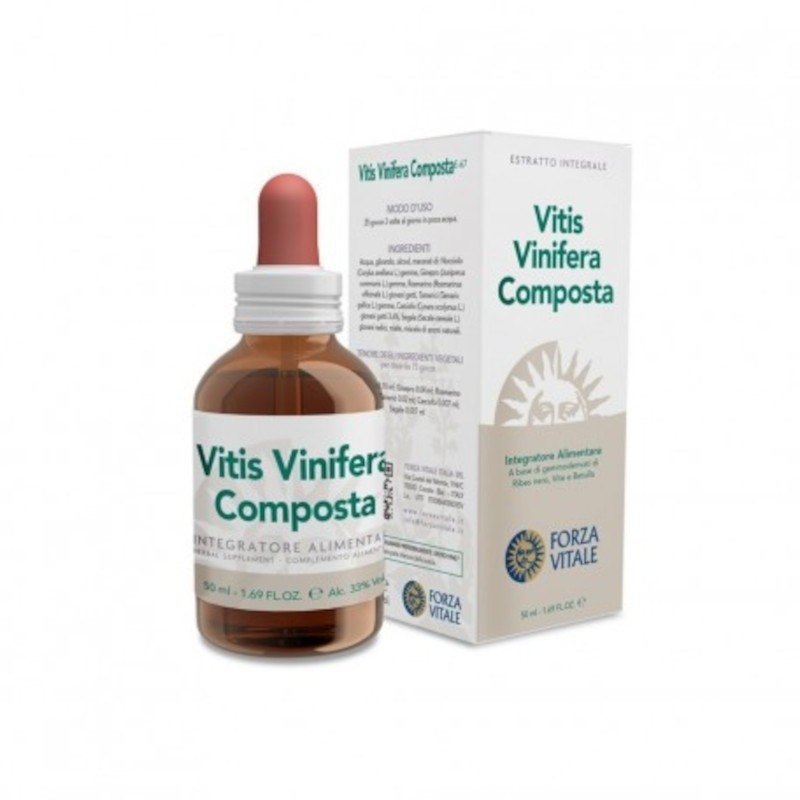 Forza Vitale Vitis Vinifera Composta Extract 50 ml Forza Vitale Vitis Vinifera Composta Extract 50 ml