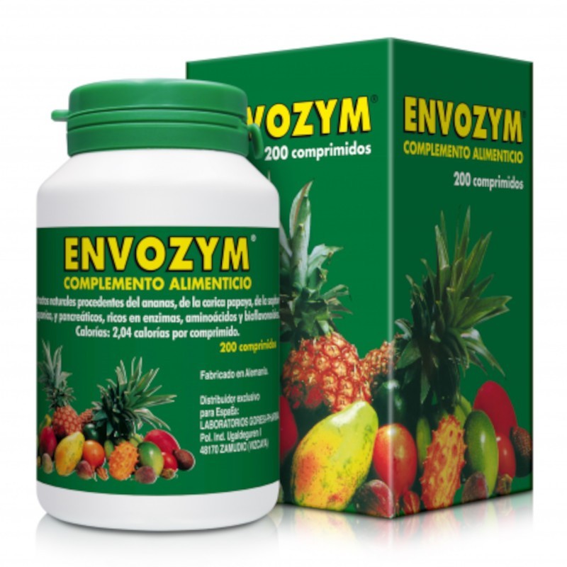 Goresi-Pharma Envozym Complemento Alimenticio 200 Comprimidos