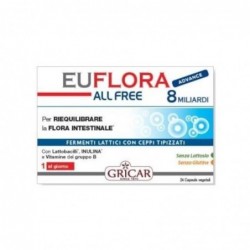 Gricar Euflora Advance All Free 510 mg 24 Cápsulas
