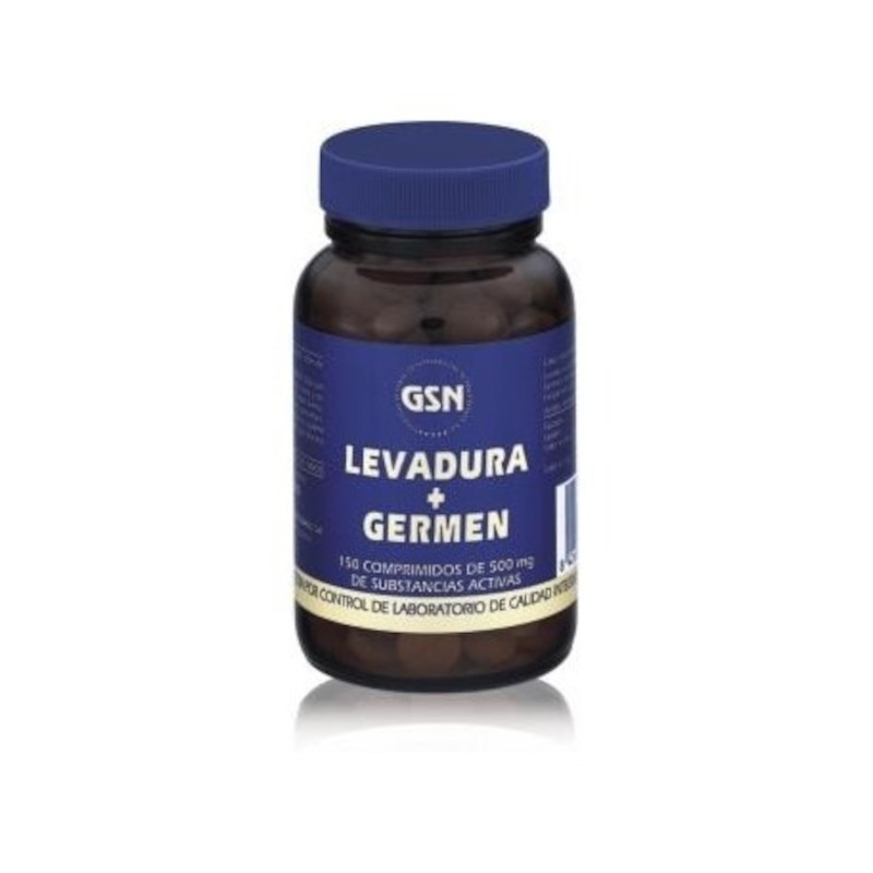 Levedura Gsn + Germe 500 g 150 Comprimidos Levedura Gsn + Germe 500 g 150 Comprimidos