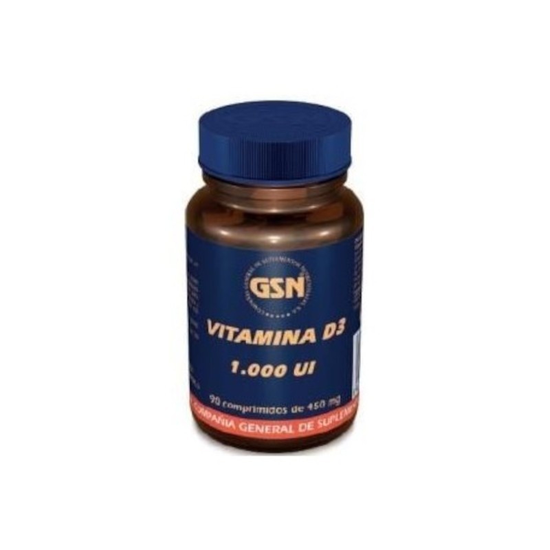 Gsn Vitamine D3 1000ui 450 mg 90 Comprimés Gsn Vitamine D3 1000ui 450 mg 90 Comprimés