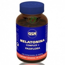 Gsn Melatonina Complex + Pasiflora 120 Comprimidos