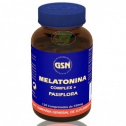 Gsn Complexe Mélatonine + Passiflore 120 Comprimés