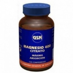 Gsn Magnésium 400 Citrate 120 gélules