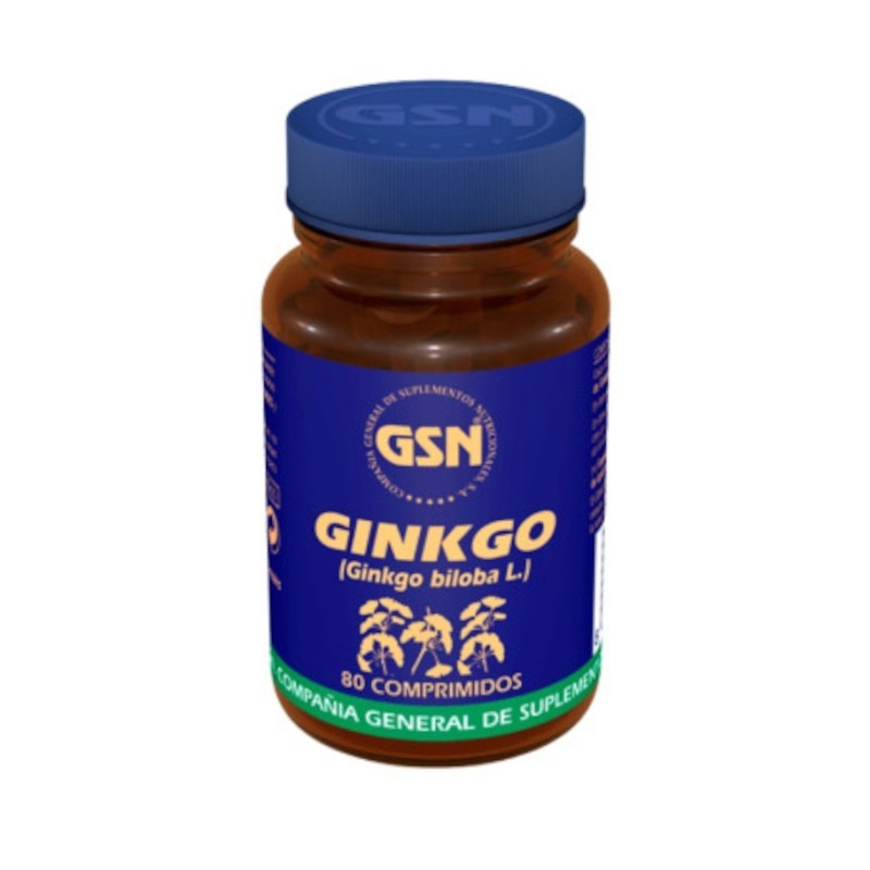 Gsn Ginkgo Biloba 582 mg 80 Comprimidos