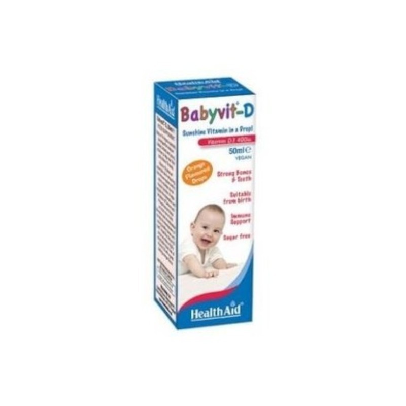 Health Aid BabyVit-D Drops 50 ml Health Aid BabyVit-D Drops 50 ml