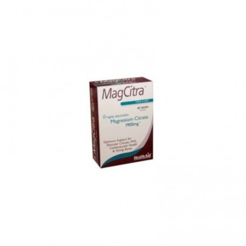 Aiuto sanitario MagCitra 1900 mg 60 compresse Aiuto sanitario MagCitra 1900 mg 60 compresse