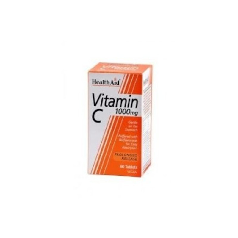 Health Aid Vitamin C 1000 mg with Bioflavonoids 60 Tablets