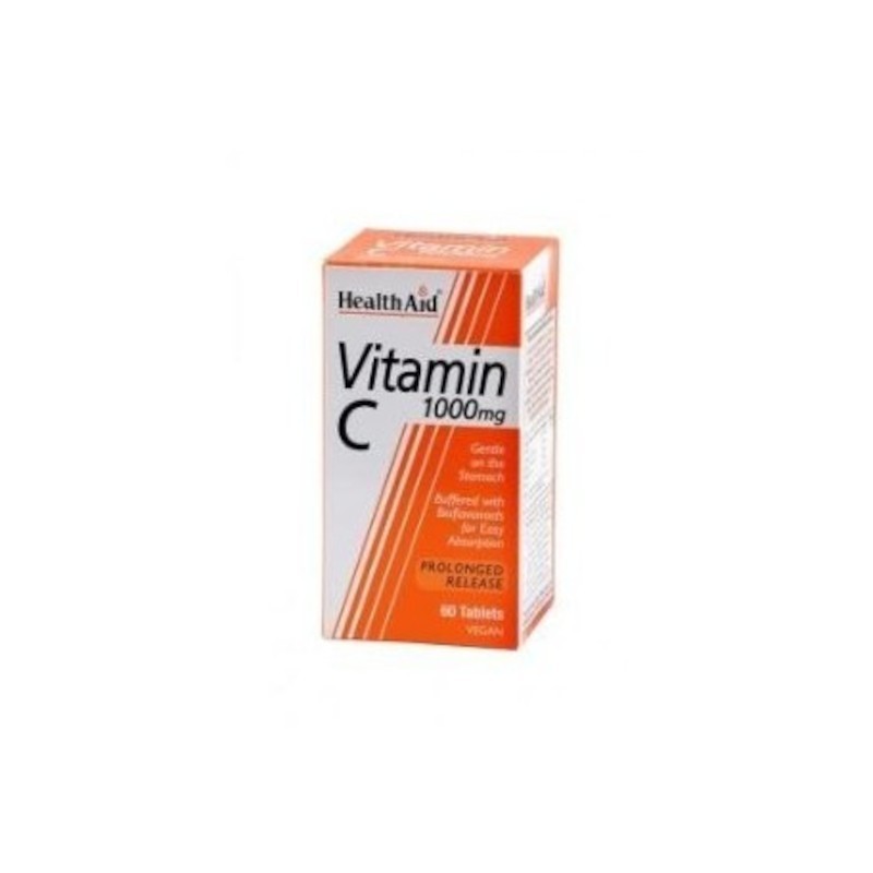 Health Aid Vitamina C 1000 mg com Bioflavonóides 60 comprimidos Health Aid Vitamina C 1000 mg com Bioflavonóides 60 comprimidos
