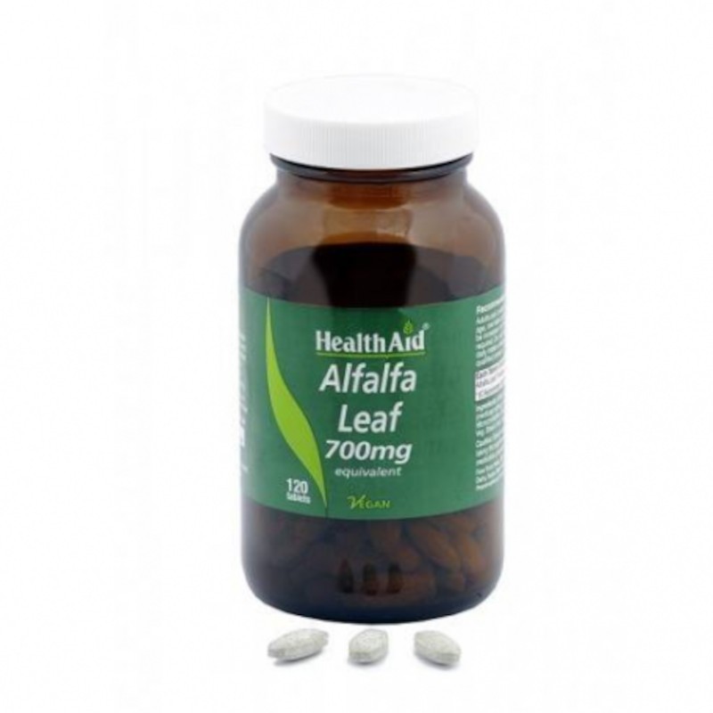 Health Aid Alfalfa 700 mg 120 Tabletten Health Aid Alfalfa 700 mg 120 Tabletten