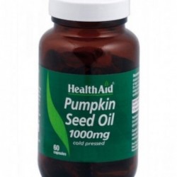 Health Aid Pumpkin Seed Oil 1000 mg 60 Capsules