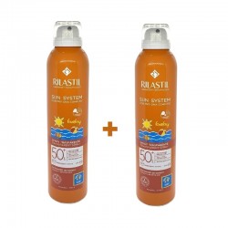 RILASTIL SUN SYSTEM Spray Bebê Transparente 360 ​​FPS50+ DUPLO 2x200ml SUNLAUDE