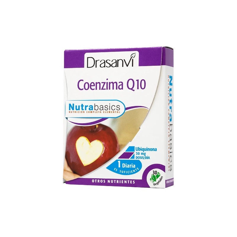 Drasanvi Nutrabasics Coenzima Q10 30 Perle Drasanvi Nutrabasics Coenzima Q10 30 Perle