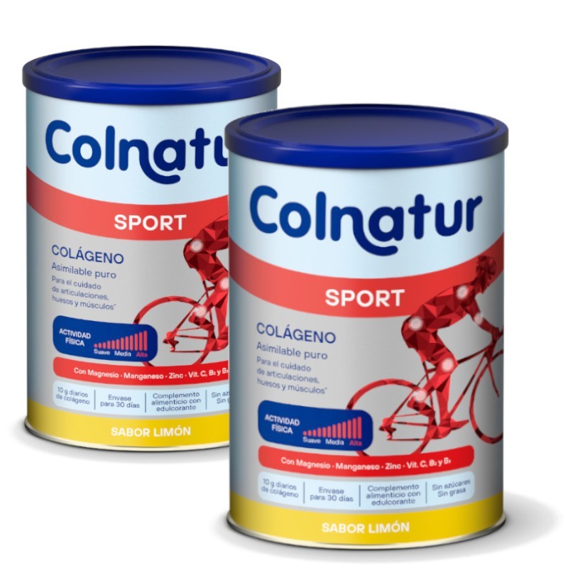 COLNATUR Sport Lemon Soluble Collagen DUPLO 2x360g