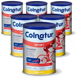 COLNATUR Sport Collagène Soluble Citron PACK 6x345g