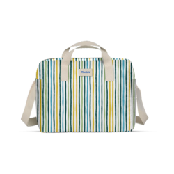 Mustela Little Moments Striped Stroller Bag