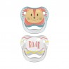 Dr Brown's Sucette 2XPrevent Lion 0-6 mois, silicone