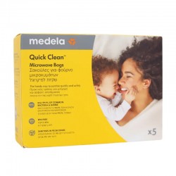 MEDELA Quick Clean Buste per sterilizzazione a microonde 5 unità