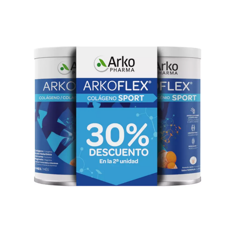 ARKOFLEX Colágeno DolExpert Sabor Laranja Duplo 2x390g