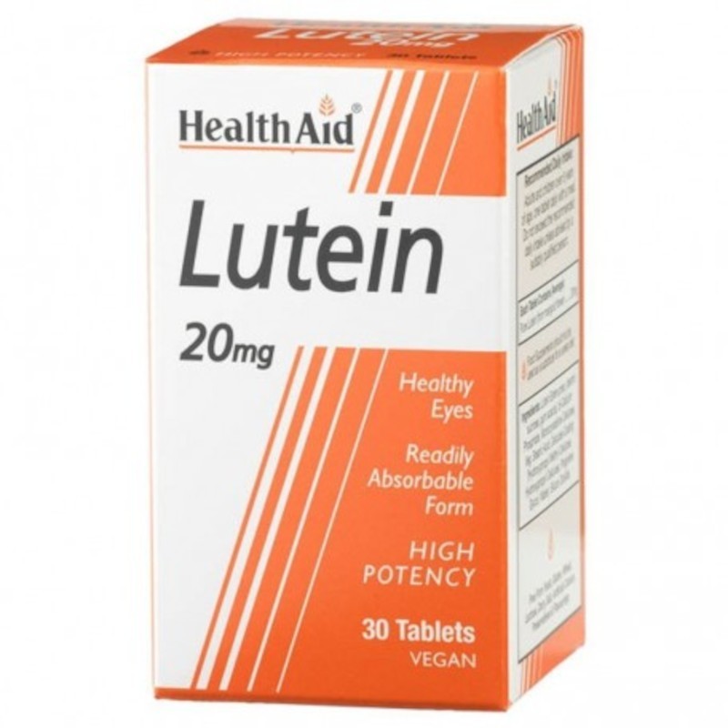Health Aid Luteina 20 mg 30 compresse Health Aid Luteina 20 mg 30 compresse