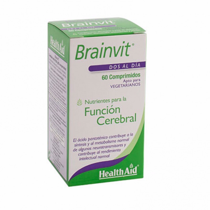 Health Aid Brain Vit 60 Tablets Health Aid Brain Vit 60 Tablets