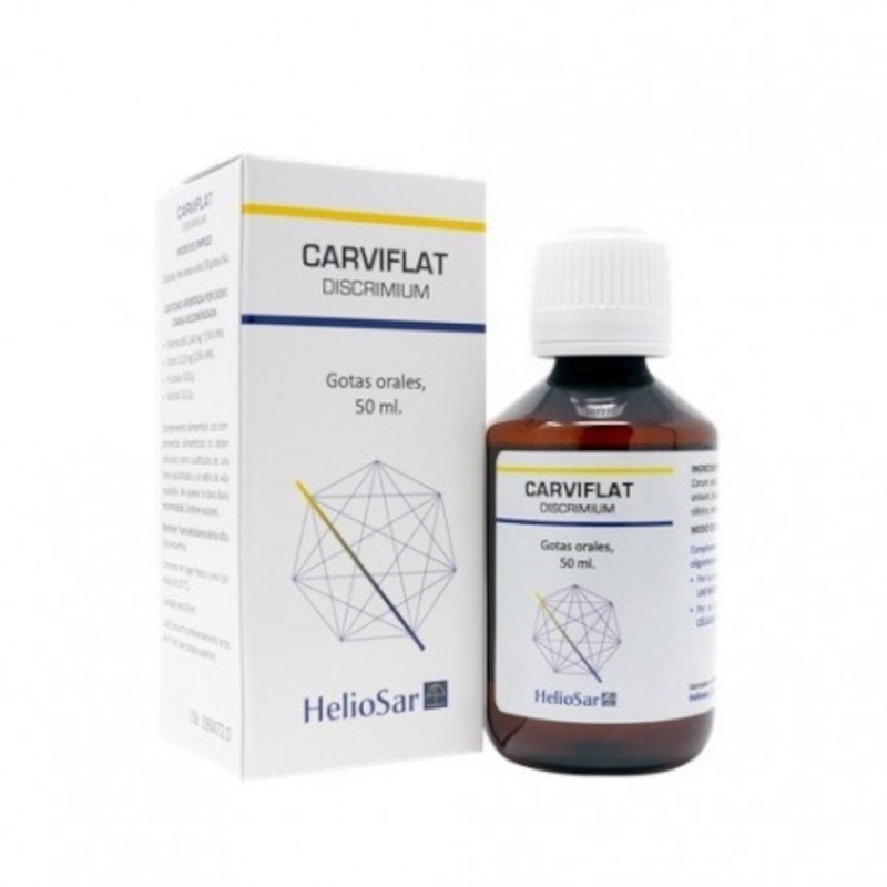 Heliosar Carviflat Discrimium Complément Alimentaire Gouttes 50 ml