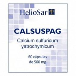 Heliosar Calsuspag Cálcio Sulfuricum 60 Cápsulas