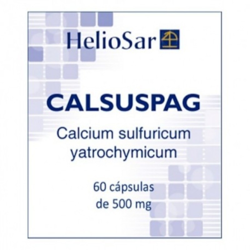 Heliosar Calsuspag Calcium Sulfuricum 60 Kapseln