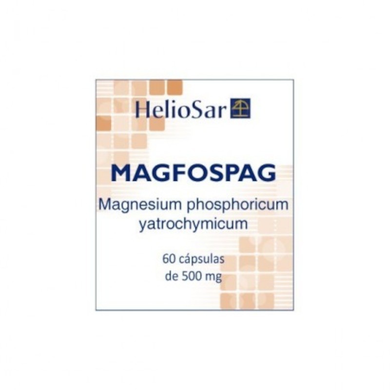 Heliosar Magfospag Magnesium Phosphoricum 60 Capsules