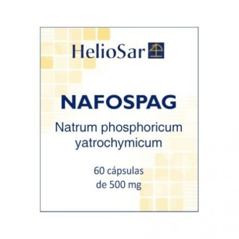 Heliosar Nafospag Natrum Phosphoricum 60 Cápsulas