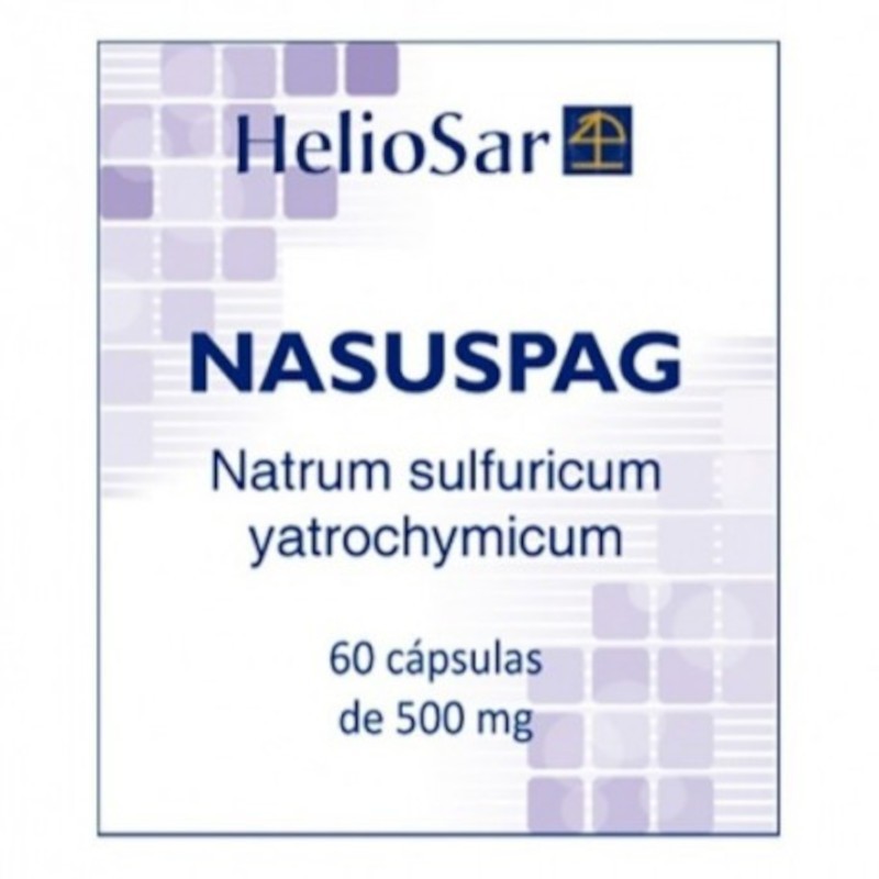 Heliosar Nasuspag Natrum Sulfuricum 60 Kapseln Heliosar Nasuspag Natrum Sulfuricum 60 Kapseln