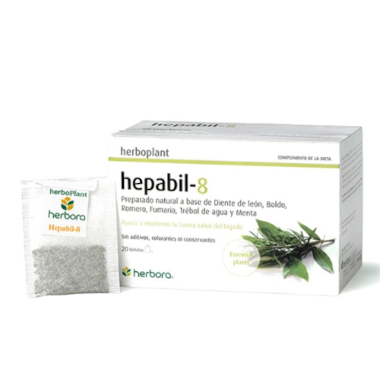 Herbora Herboplant Hepabil-8 20 Infusions